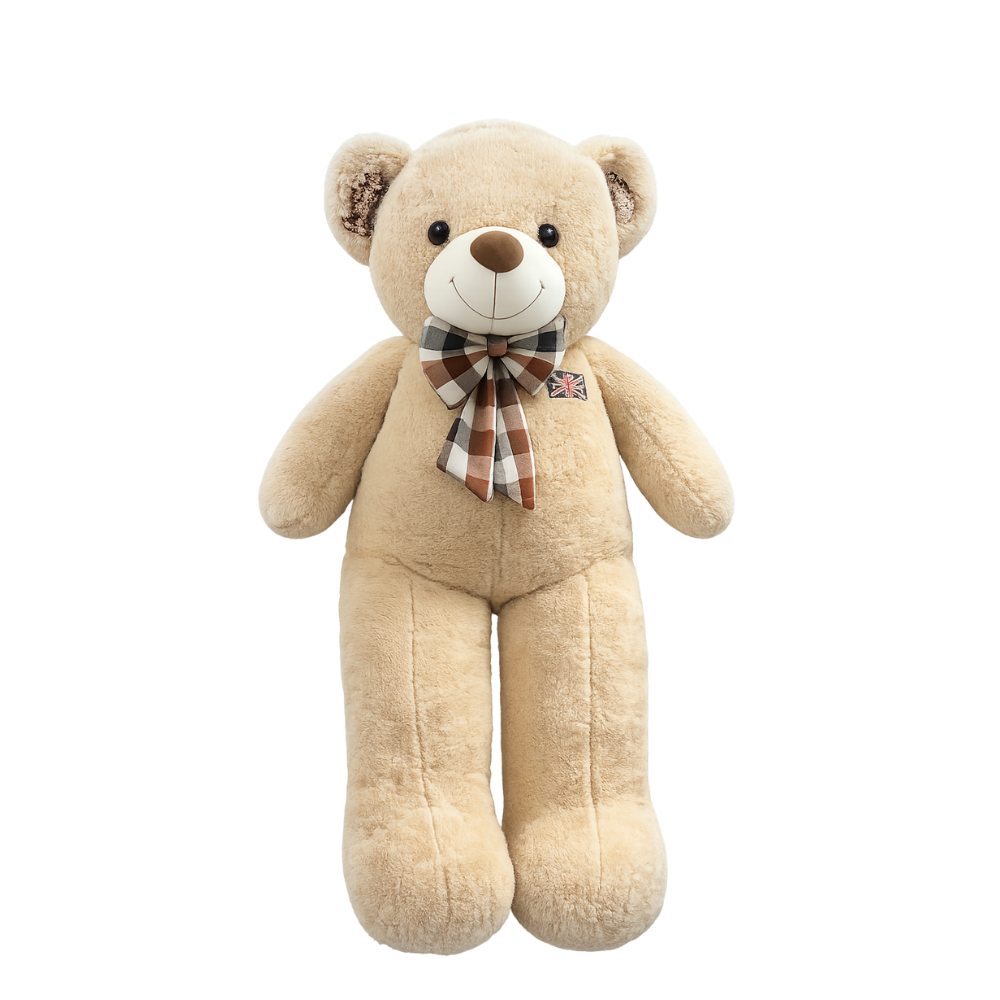 Игрушка мягкая Тедди с флагом 110 см