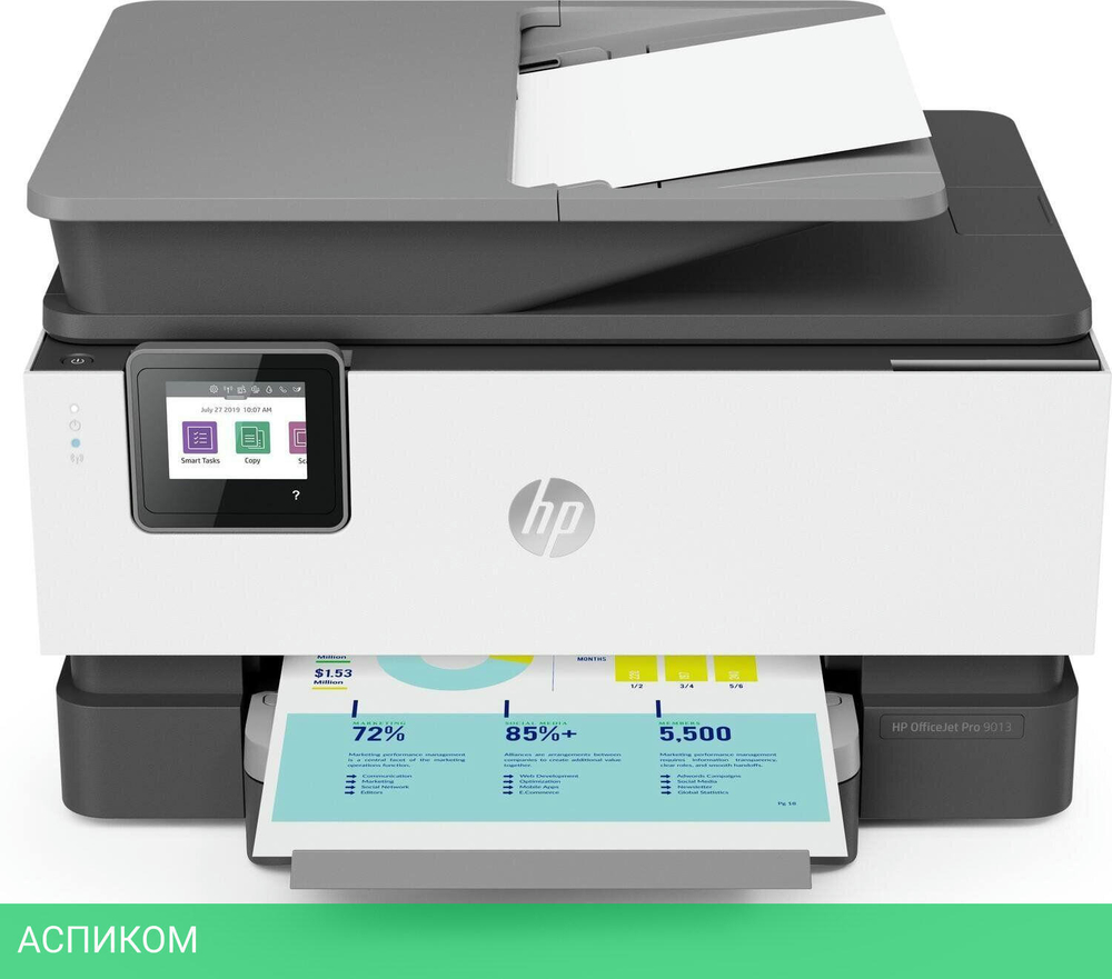 МФУ HP OfficeJet Pro 9013 (1KR49B)