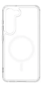 Чехол-накладка Keephone X-Crystal MagSafe для Samsung Galaxy S24 пластиковый (прозрачный)