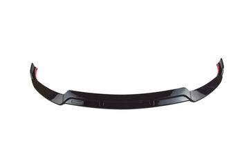 Юбка переднего бампера V.2 глянцево - черный для Mercedes W205 2014 – 2021 AMG SPORT LINE