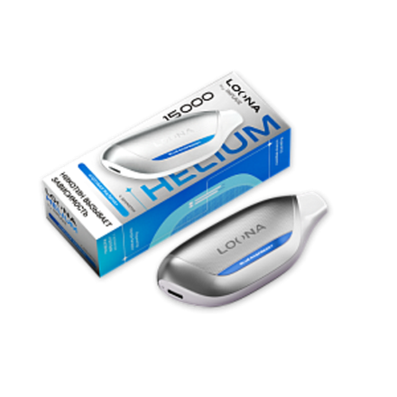 Luna Helium Голубая малина 15000 затяжек 20мг (2%)