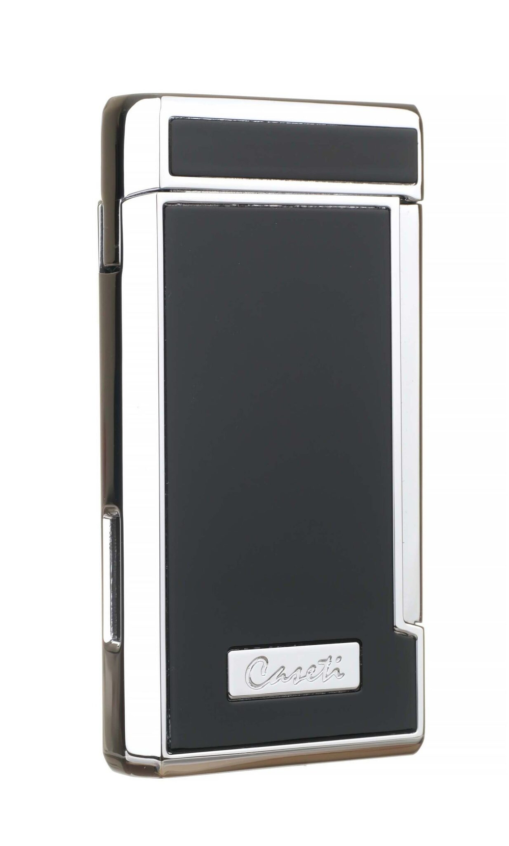 Зажигалка Caseti сигарная, турбо (двойное пламя), черная CA437-1