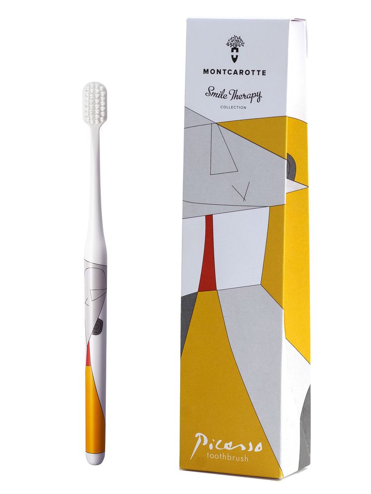 Montcarotte Picasso toothbrush / abstraction brush collection soft 0.15mm MC405