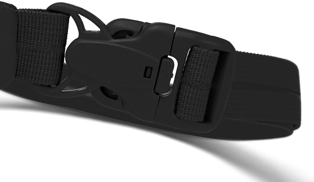 Сумка слинг антивор Pacsafe Go Sling, черная смола, 2.5 л.