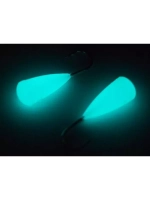 Мормышка Конус свечение Красное + Желтое MOK510RY 10шт/уп