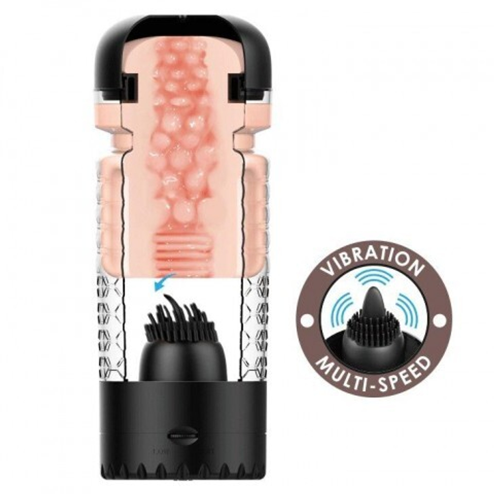 Мастурбатор с вибрацией Emily