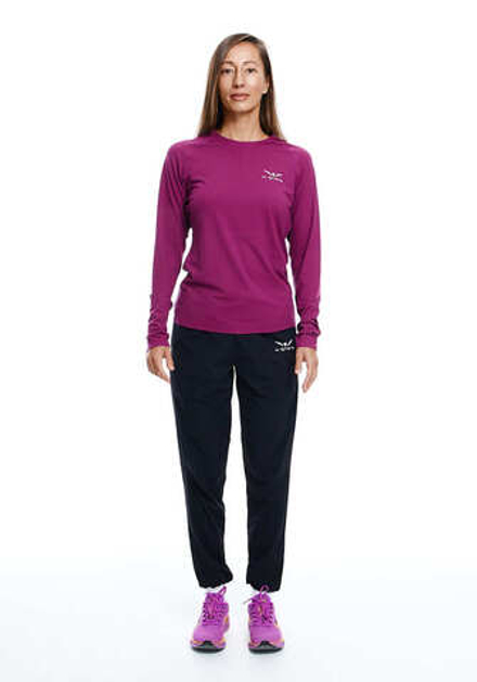 ЛОНГСЛИВ УТЕПЛЕННЫЙ ЖЕНСКИЙ | AMARANTH