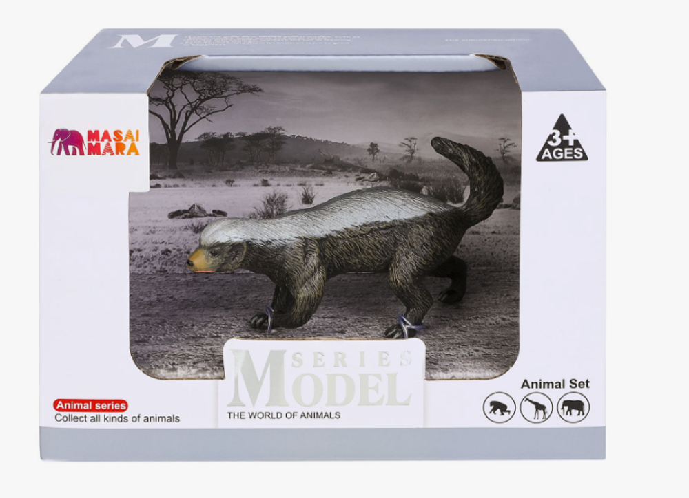 Игровой набор Masai Mara Мир диких животных: барсук медоед