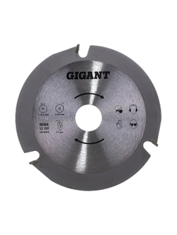 Диск пильный по дереву (125х22.2х3.5 мм) для УШМ Gigant G-0520