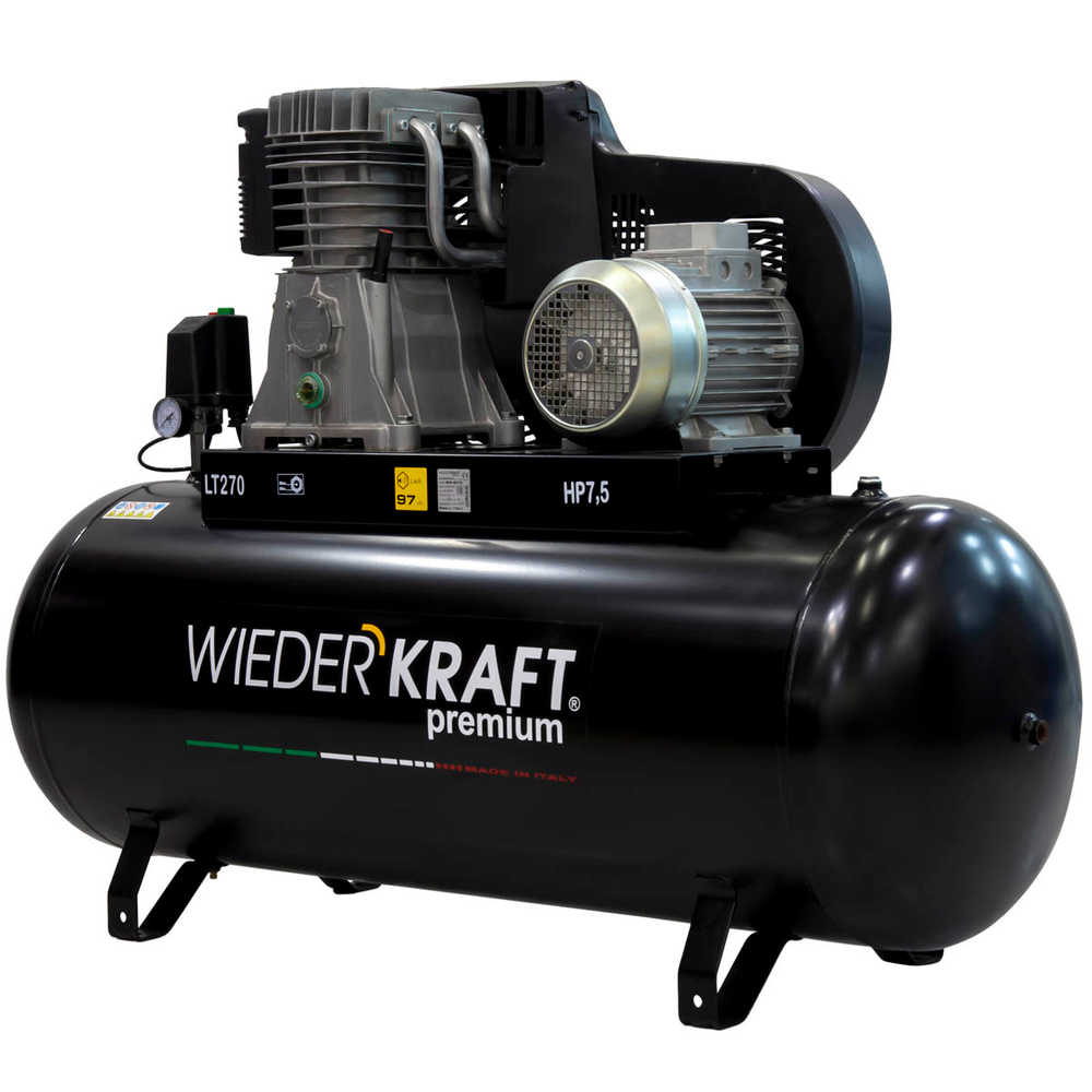 WDK-92779 Компрессор поршневой, 798 л/мин, 5.5 кВт, 380 В, ресивер 270 л