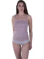 Женская майка из хлопка без боковых швов (Размер: XXXL) (Цвет: белый)