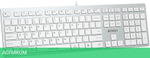 Клавиатура A4Tech Fstyler белый (FX50)