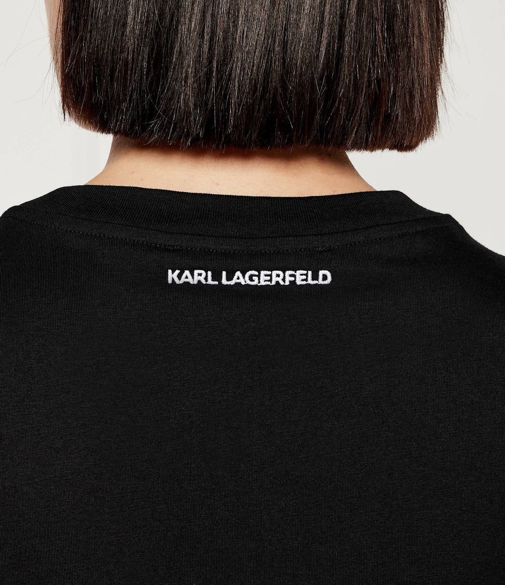 Платье Karl Lagerfeld - черный(245W1352)