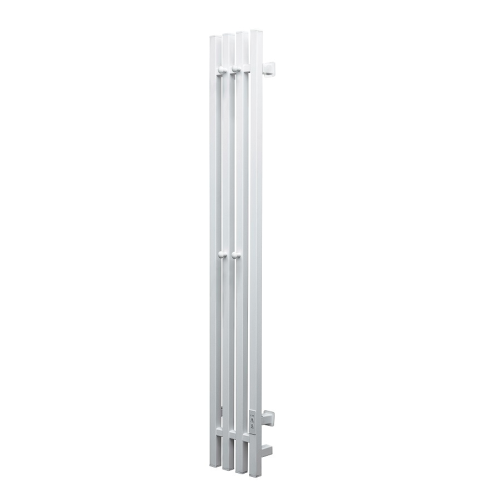 Полотенцесушитель MIXLINE MOON QUADRO WHITE 120/15 (таймер,206 Вт) электрический БЕЛЫЙ