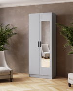 Шкаф комбинированный Ларс (0,8) с зеркалом