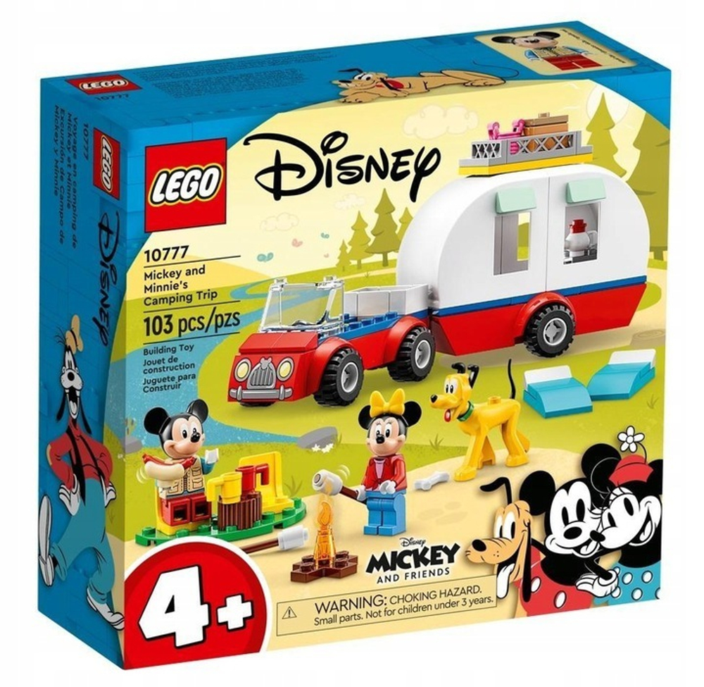 Конструктор LEGO Disney Mickey and Friends, Микки Маус и Минни Маус в  походе 10777 купить в Москве | Доставка по России.