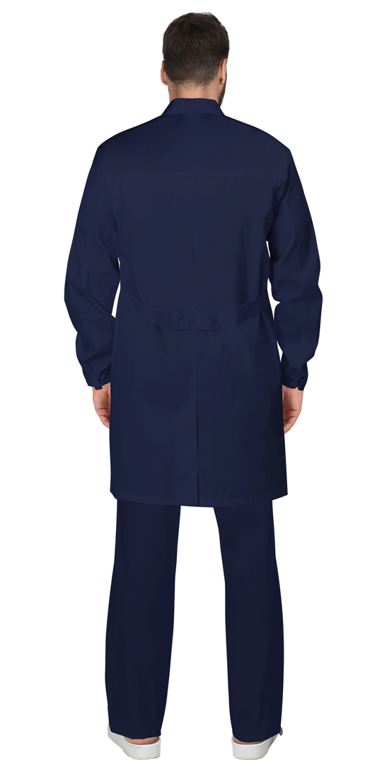 Халат СИРИУС-СИЦИЛИЯ мужской темно-синий