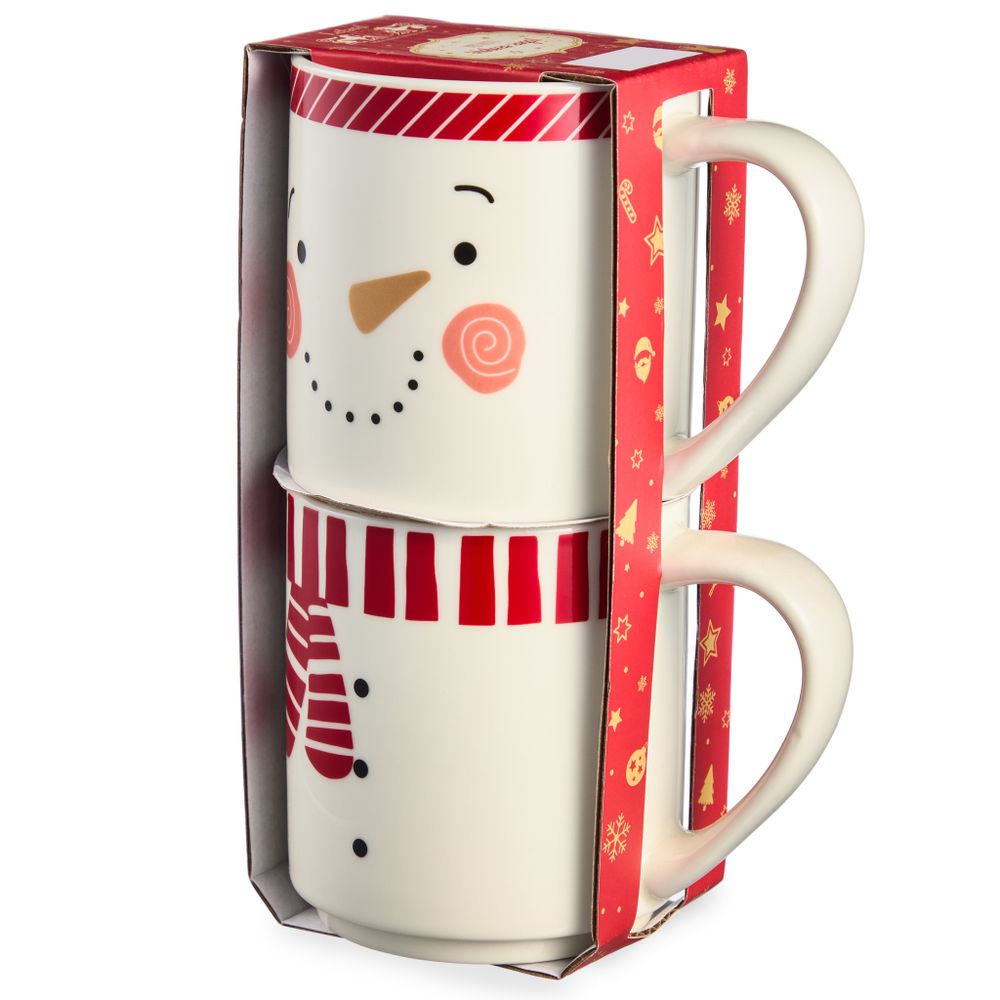 НАБОР КРУЖЕК LEFARD "SNOWMAN" 2 ШТ. 285МЛ