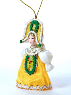 Кукла-подвеска фарфоровая в образе Лилия