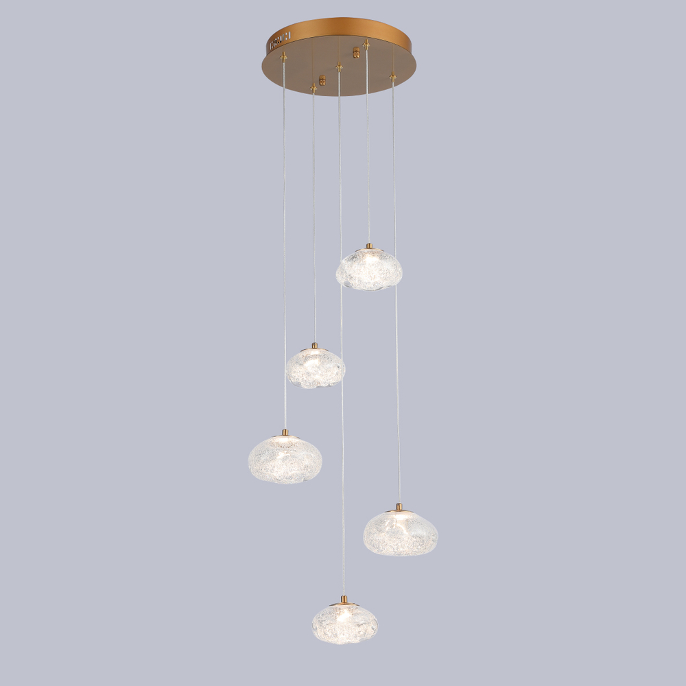 Подвесной светильник P98065-5 antique brass