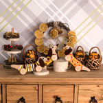 Деревянная каталка Таксик Леснушки