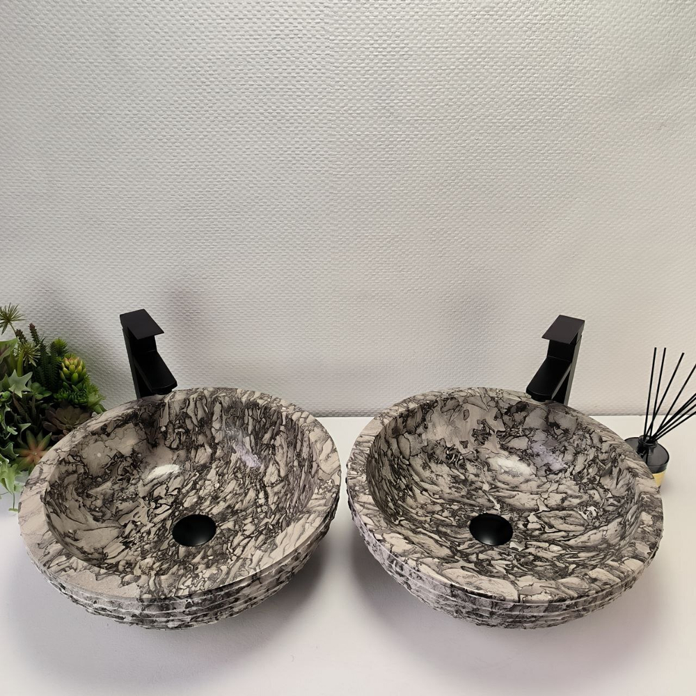 Раковина из мрамора ПАРА! Bowl Doreng Marmo BM-62879 45*45*15 99