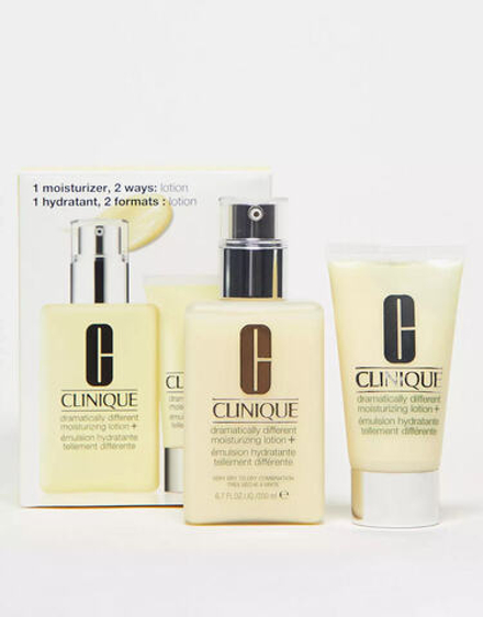 Набор косметики для ухода за лицом Clinique Dramatically Different Moisturizing Lotion+ Duo Свойства: Увлажнение Объем: 2x125 мл