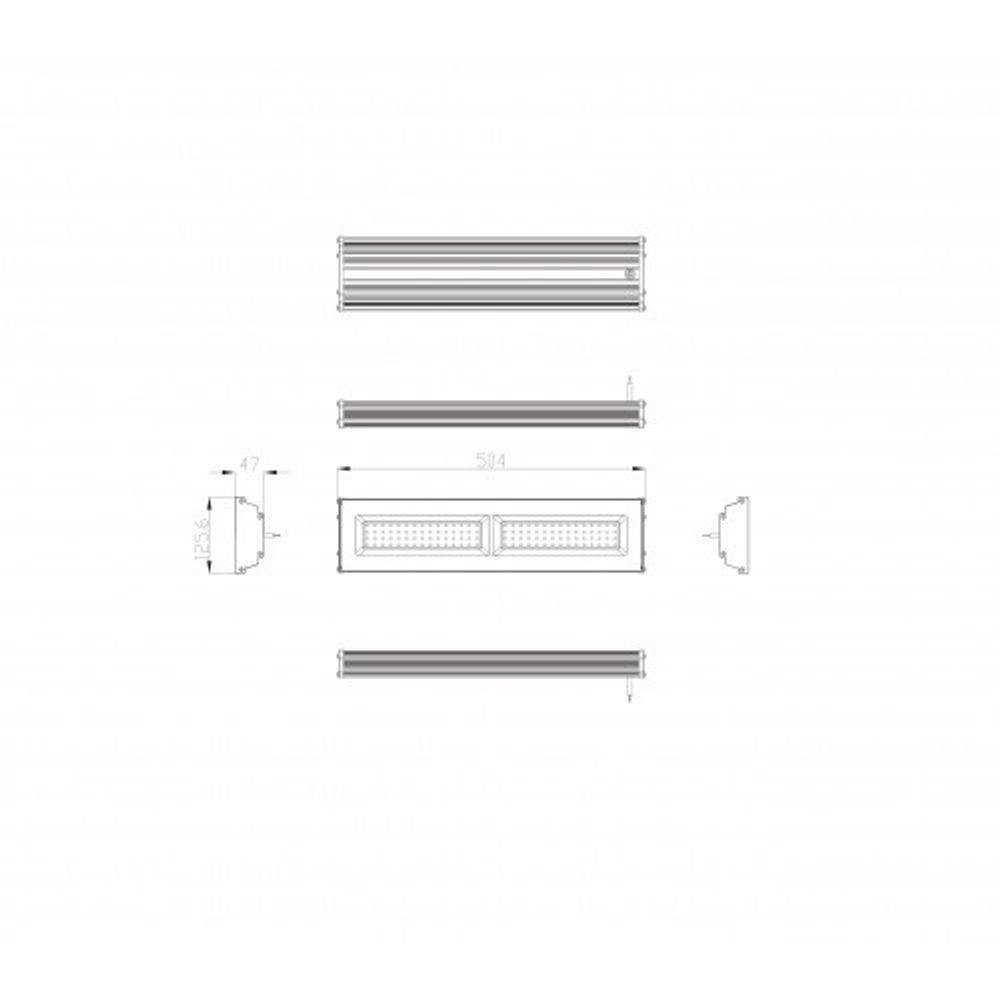 SPP-403-0-50K-100 ЭРА Cветильник cветодиодный подвесной IP65 100Вт 10500Лм 5000К Кп<5% КСС Д IC (10/ | Без бренда