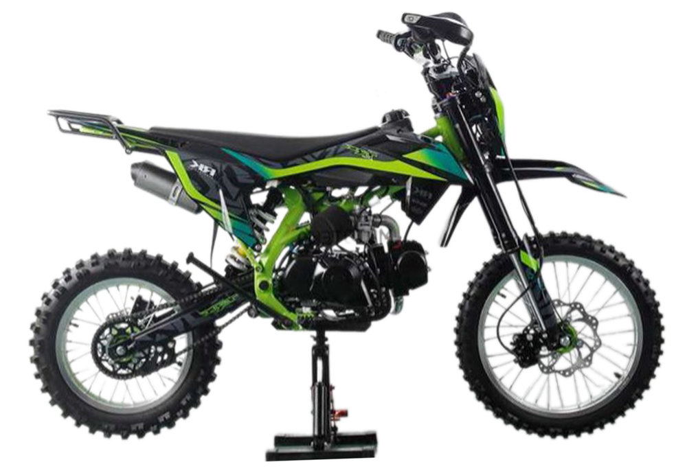Мотоцикл RACER TRX140E Зеленый