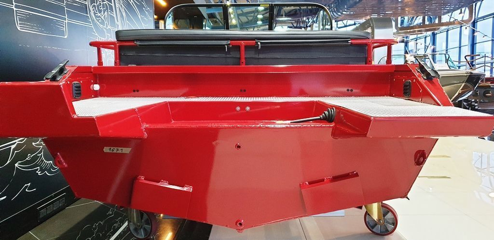 Катер-лодка алюминиевая NORTHSILVER 470 Fish