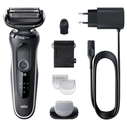 Электрическая бритва Braun S5 51-W1600S Black/White с насадкой-триммер тип 5762