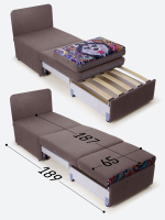 Кресло-кровать "Миник", купон Хаски