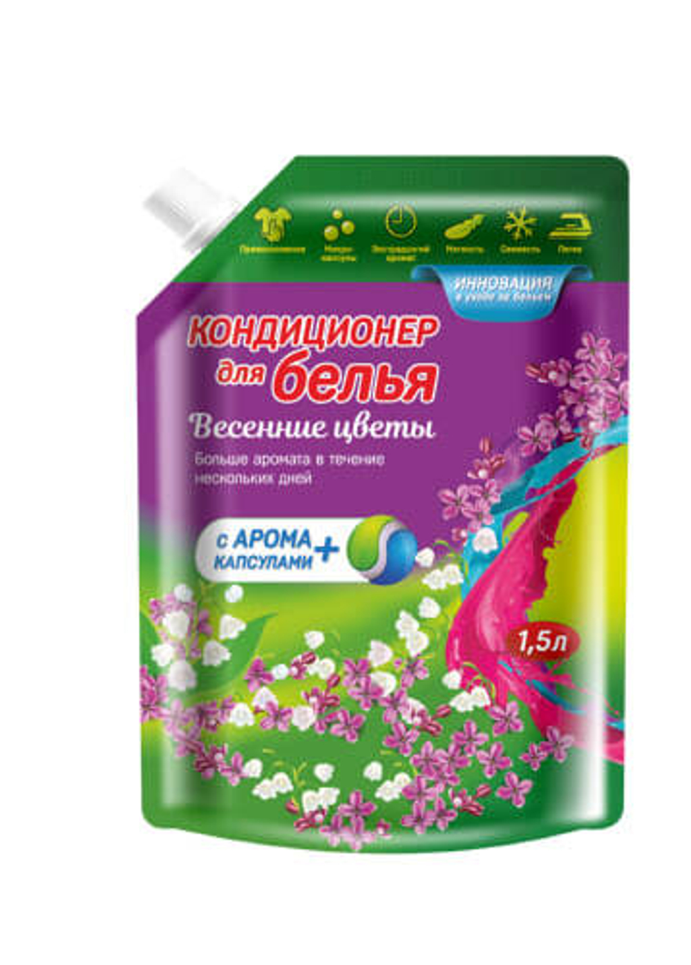 Кондиционер для белья Vestar Весенние цветы 1,5 л.