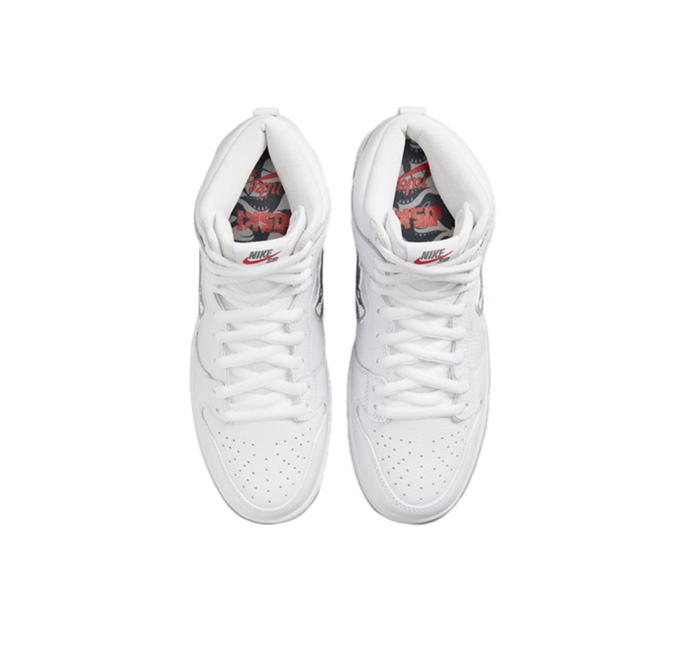 Кроссовки Nike x Oski SB Dunk High 'Great White Shark' DC8908-105