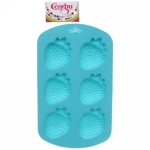 Форма для льда силиконовая «Клубнички» 19*11см