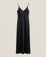 Платье комбинация "Богиня" в черном