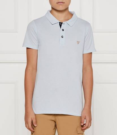 Поло Guess - голубой(L2GP02 KAPY0)