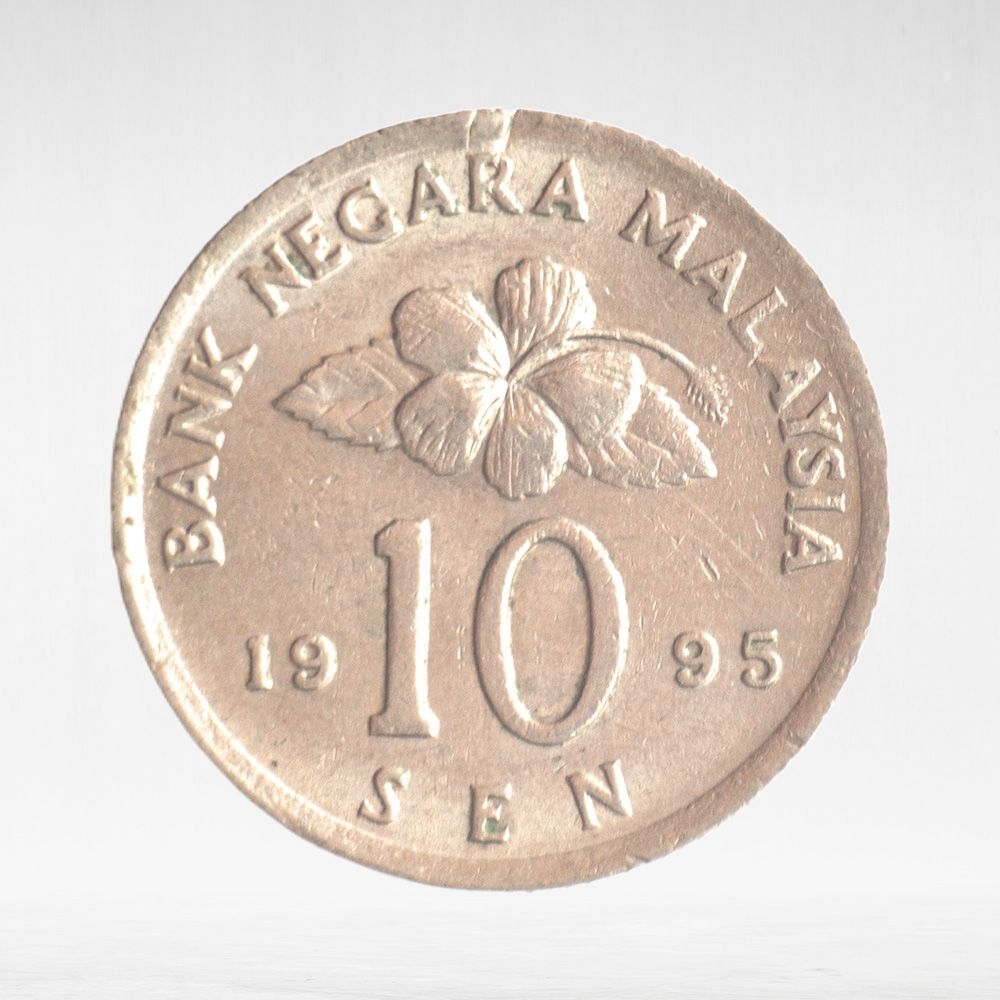 Malaysia, 10 Sen, 1995, XF