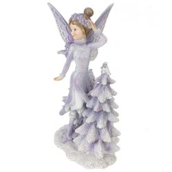 GAEM Фигурка декоративная "Фея с ёлочкой", L11 W6,5 H17 см