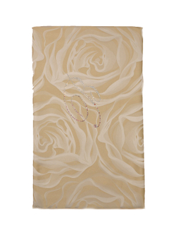 Покрывало 270х270 Blumarine Decor бежевое Италия