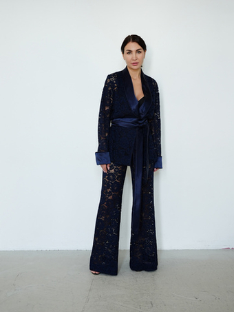 Костюм "Моника Б." в полуночно синем