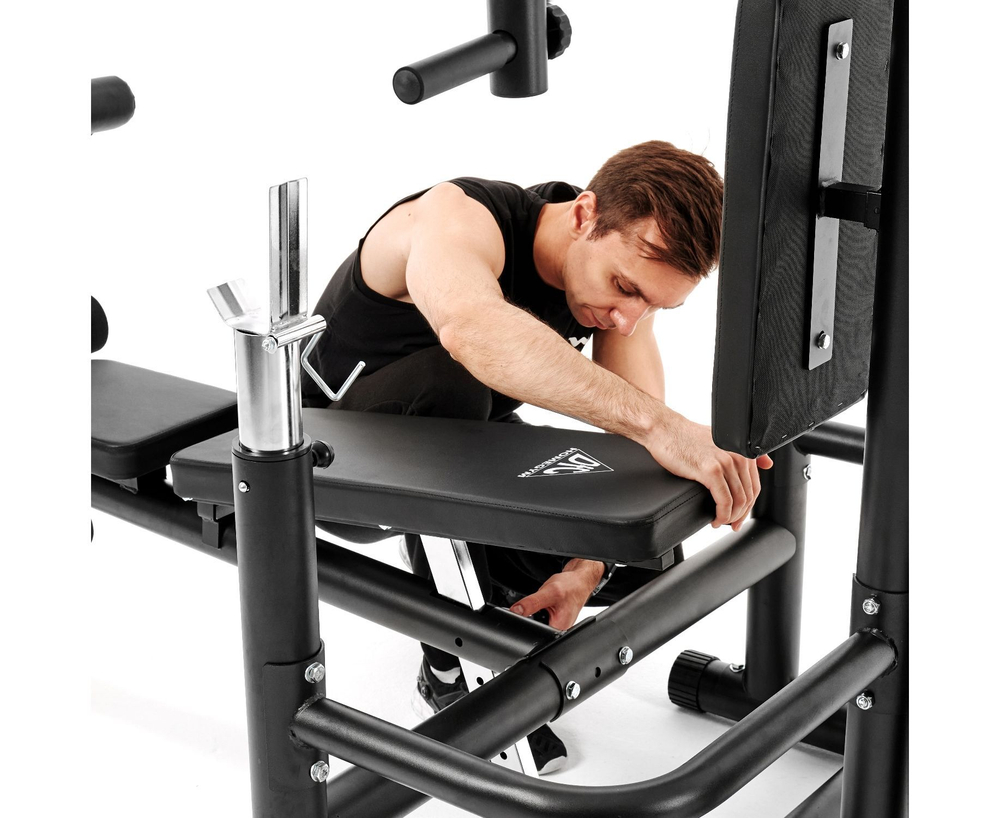 Силовой комплекс со скамьей DFC Homegym