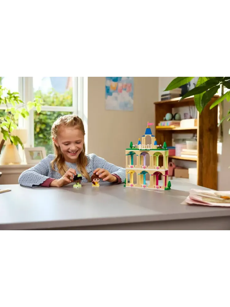 Конструктор Disney 43291 Мини-Белль и Тиана с замком