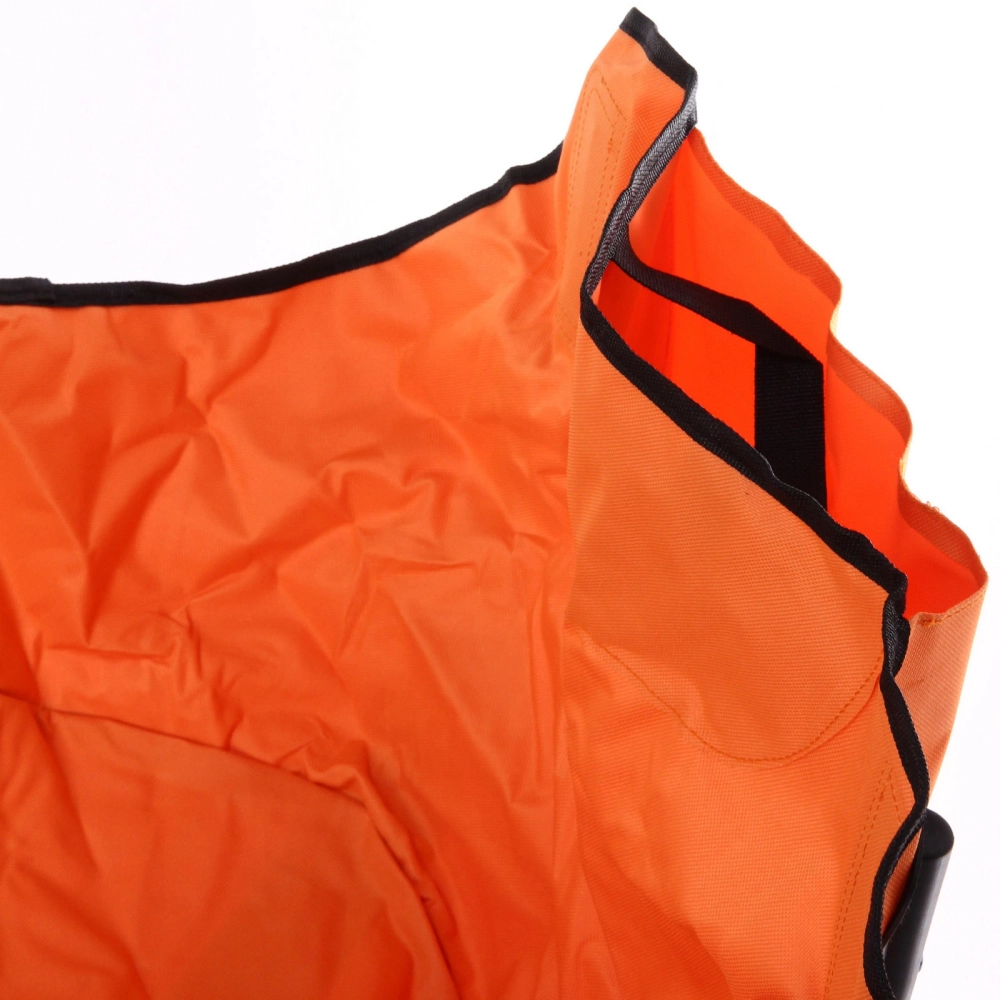 Кресло складное до 100 кг TJ-2000, 60*46*70 см, цвет: оранжевый