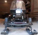 Бампер снегохода Yamaha VK540 двухлучевой