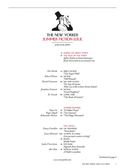 Журнал The New Yorker 01-06-2009