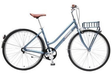 Велосипед Urban Classic F(Al 6061,колесо700с,пер/зад покр35C,3 планетар. скорости, тормаза:U-Brake,зад ножной, ремен. передача,рост до 175см, голубой) Forsage-вело FB28004