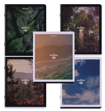 Тетрадь А5 48л. клетка "Природа" скоба, матовая ламинация, микс (BRAUBERG)