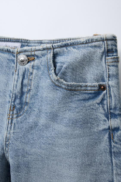 ZARA ДЖИНСЫ FLARED, ГОЛУБОЙ