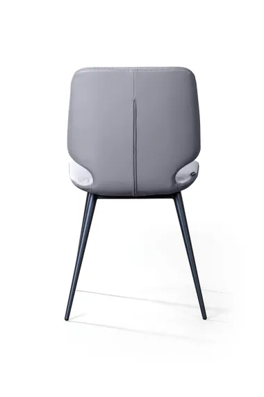 Стул Adam, рогожка комби серый